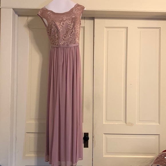 David's Bridal Dresses & Skirts - David’s Bridal, size 6, Rosegold Bridesmaid Dress